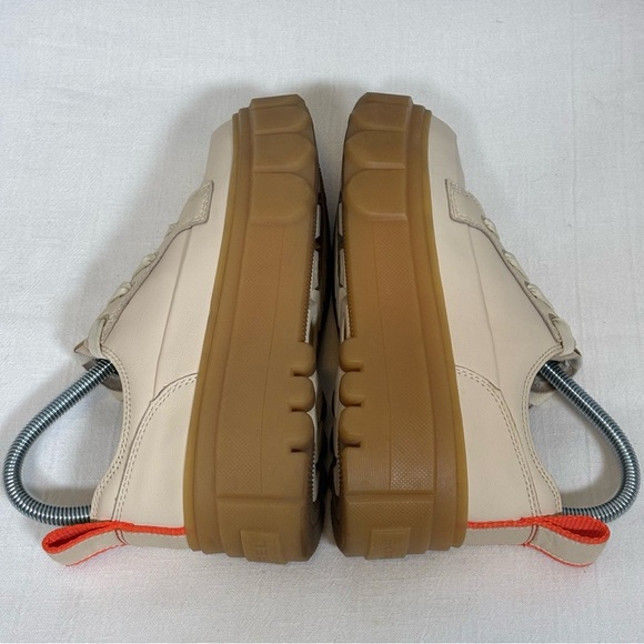 SOREL Caribou X Waterproof Platform Lace Up Sneakers-Cream/Tan-Women Size 6 - Picture 7 of 10